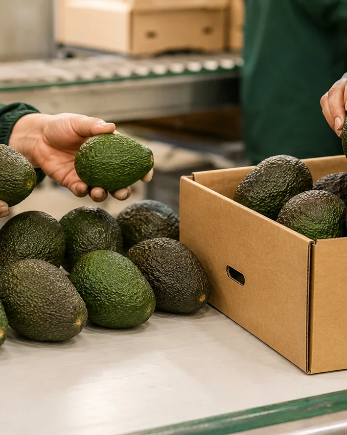 Empaque de fruta